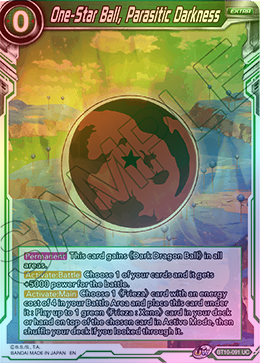 One-Star Ball, Parasitic Darkness - BT10-091 - Uncommon (FOIL) available at 401 Games Canada