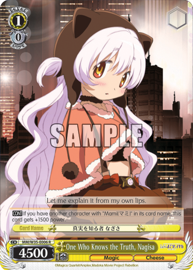 One Who Knows the Truth, Nagisa - MM/W35-E006 - Rare available at 401 Games Canada