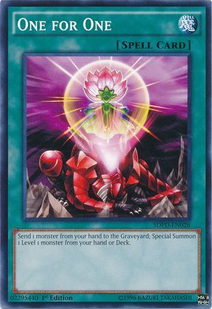 One for One - SDPD-EN028 - Common - 1st Edition available at 401 Games Canada