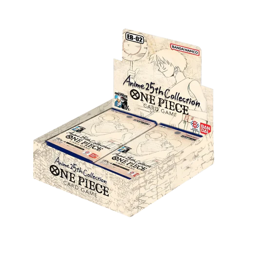 401 Games Canada - One Piece Card Game - Extra Booster 02 - Anime 25th Collection Booster Box 401 Games Canada - One Piece Card Game - Extra Booster 02 - Anime 25th Collection Booster Box