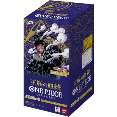 401 Games Canada - One Piece Card Game - OP10 - Royal Blood Japanese Booster Box 401 Games Canada - One Piece Card Game - OP10 - Royal Blood Japanese Booster Box