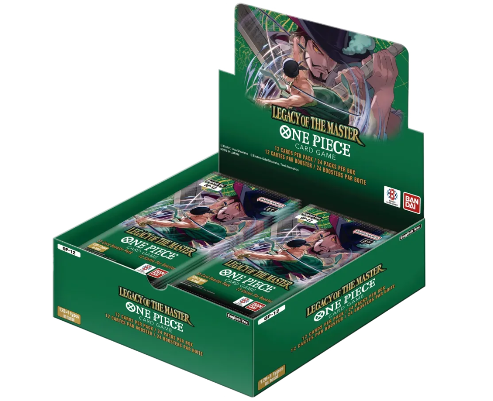 One Piece OP-09 Booster Box – Emperors In The New World, Japanese, Factory Sealed, Bandai 2024