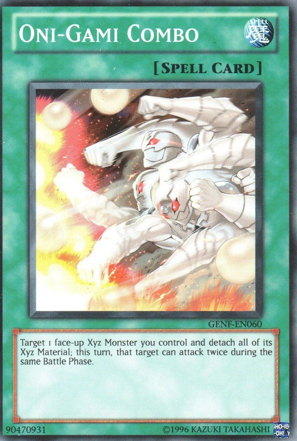 Oni-Gami Combo - GENF-EN060 - Common - Unlimited available at 401 Games Canada