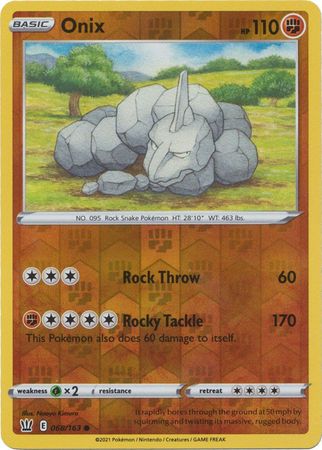 Onix - 068/163 - Common - Reverse Holo available at 401 Games Canada
