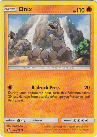 Onix - 103/236 - Common available at 401 Games Canada