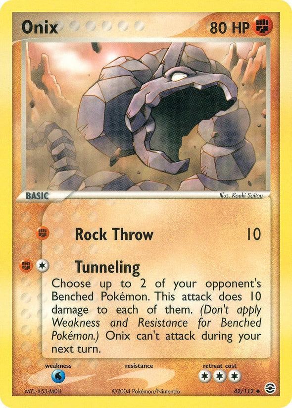 Onix - 42/112 - Uncommon available at 401 Games Canada