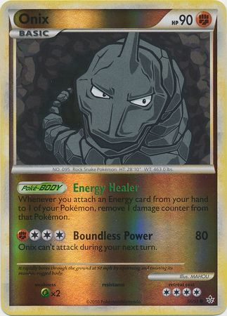 Onix - 56/95 - Common - Reverse Holo available at 401 Games Canada