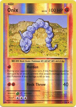 Onix - 61/108 - Common - Reverse Holo available at 401 Games Canada