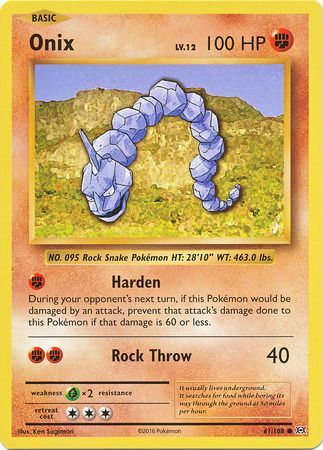 Onix - 61/108 - Common available at 401 Games Canada