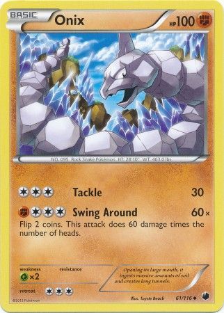 Onix - 61/116 - Uncommon available at 401 Games Canada