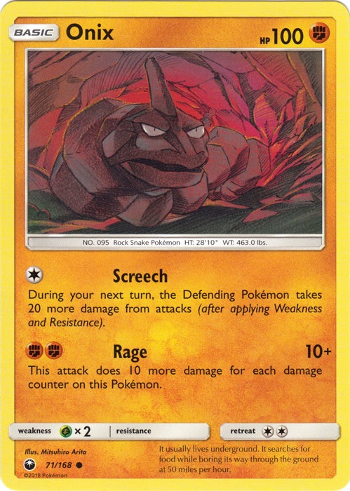 Onix - 71/168 - Common available at 401 Games Canada