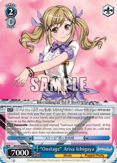 "Onstage" Arisa Ichigaya - BD/W54-E094 - Common available at 401 Games Canada