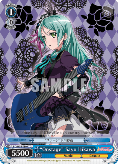 "Onstage" Sayo Hikawa - BD/EN-W03-115 - Common available at 401 Games Canada