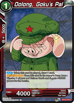 Oolong, Goku's Pal - BT10-016 - Rare (FOIL) (Reprint) available at 401 Games Canada