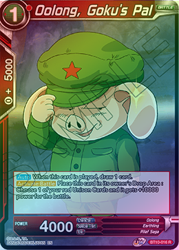 Oolong, Goku's Pal - BT10-016 - Rare (FOIL) available at 401 Games Canada