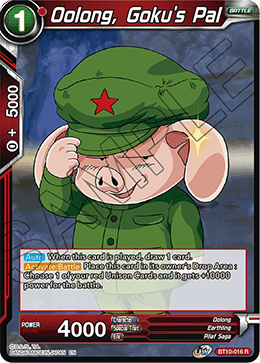 Oolong, Goku's Pal - BT10-016 - Rare available at 401 Games Canada