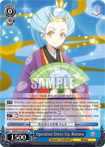 Operation Dress-Up, Rimuru - TSK/S101-E079 - Rare available at 401 Games Canada