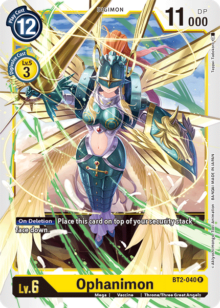Ophanimon - BT2-040 - Rare available at 401 Games Canada