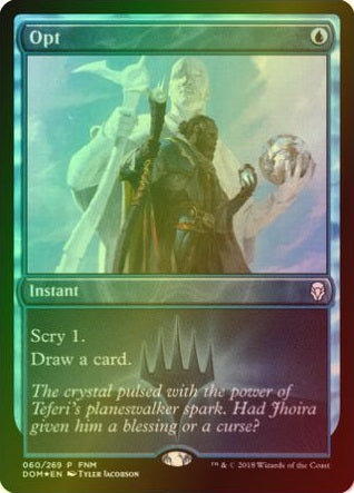 Opt - FNM Promo (Foil) (DOM)