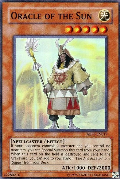 Oracle of the Sun - ABPF-EN019 - Super Rare - Unlimited available at 401 Games Canada