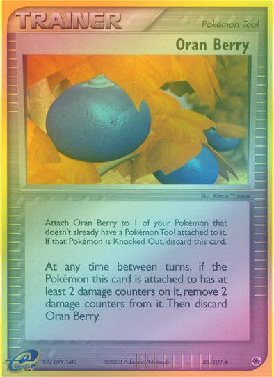 Oran Berry - 85/109 - Uncommon - Reverse Holo available at 401 Games Canada