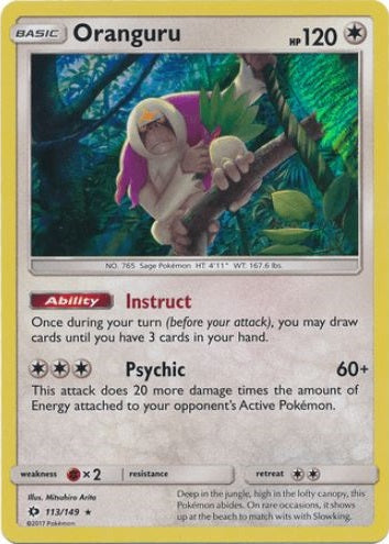 Oranguru - 113/149 - Holo Rare available at 401 Games Canada