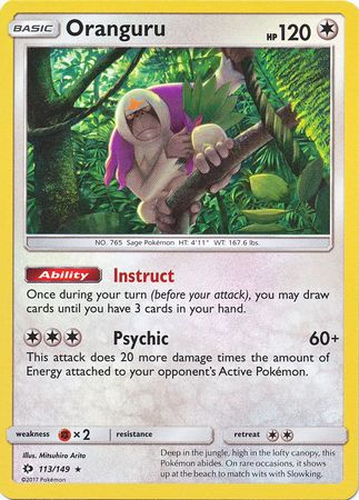 Oranguru - 113/149 - Rare - Theme Deck Exclusive available at 401 Games Canada