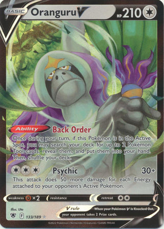 Oranguru V - 133/189 - Ultra Rare available at 401 Games Canada