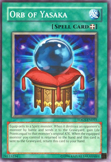 Orb of Yasaka - TDGS-EN055 - Common - Unlimited available at 401 Games Canada