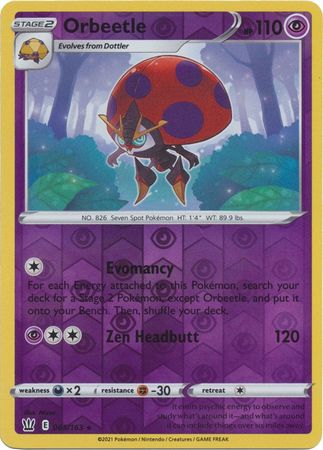 Orbeetle - 065/163 - Holo Rare - Reverse Holo available at 401 Games Canada