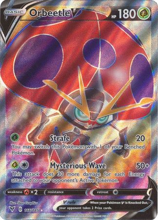 Orbeetle V - 166/185 - Full Art Ultra Rare available at 401 Games Canada