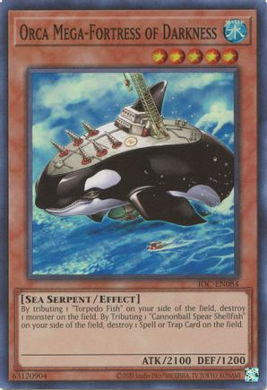 Orca Mega-Fortress of Darkness - IOC-EN084 - Super Rare - Unlimited Worldwide available at 401 Games Canada