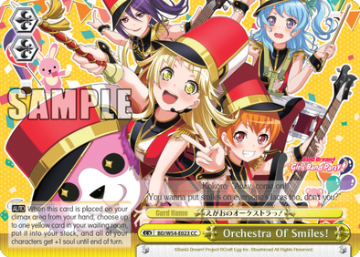 Orchestra Of Smiles! - BD/W54-E023 - Climax Common available at 401 Games Canada