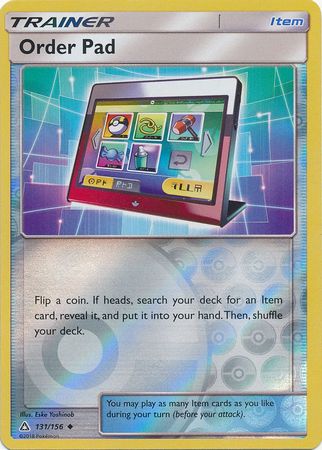 Order Pad - 131/156 - Uncommon - Reverse Holo available at 401 Games Canada