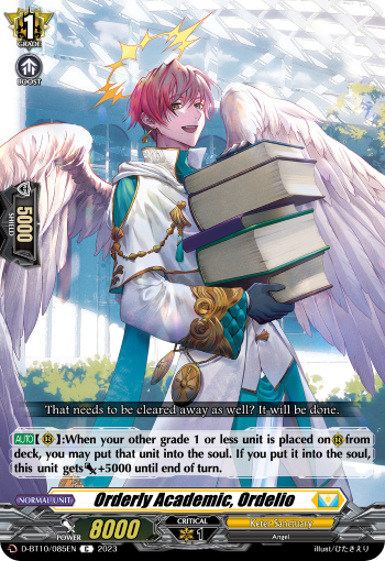 Orderly Academic, Ordelio - D-BT10/085 - Common available at 401 Games Canada