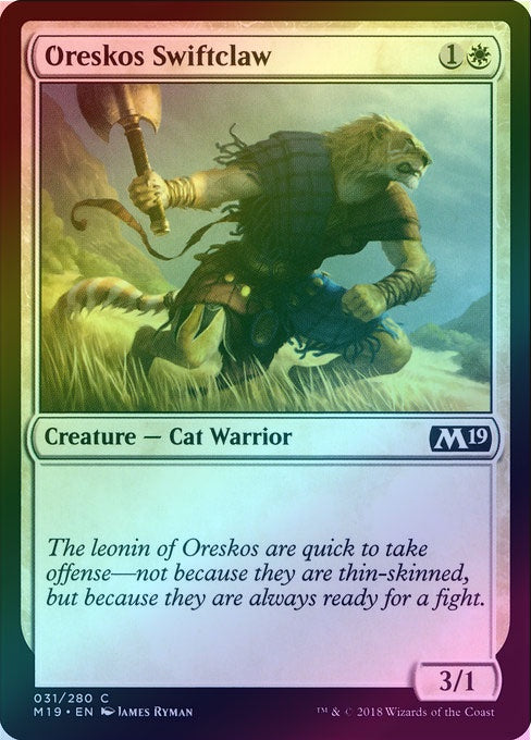 Oreskos Swiftclaw (Foil) (M19) available at 401 Games Canada
