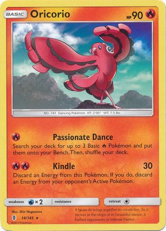 Oricorio - 14/145 - Rare available at 401 Games Canada