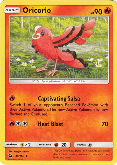 Oricorio - 30/168 - Uncommon available at 401 Games Canada