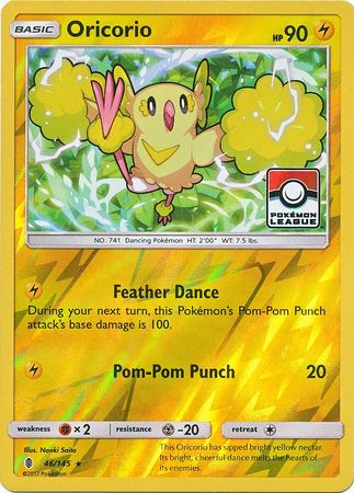 Oricorio - 46/145 - League Promo available at 401 Games Canada