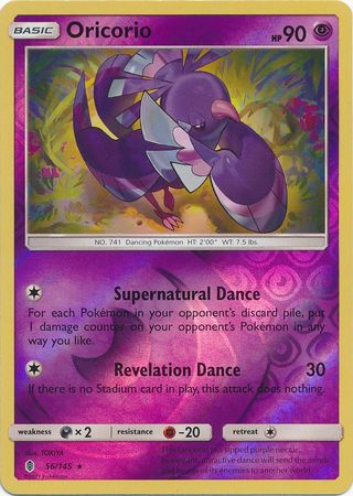 Oricorio - 56/145 - Rare - Reverse Holo available at 401 Games Canada