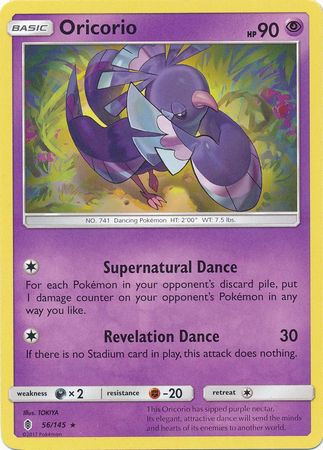 Oricorio - 56/145 - Rare available at 401 Games Canada