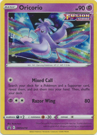 Oricorio - SWSH210 - Holo Promo available at 401 Games Canada