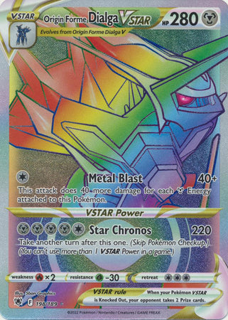 Origin Forme Dialga VSTAR - 198/189 - Hyper Rare available at 401 Games Canada
