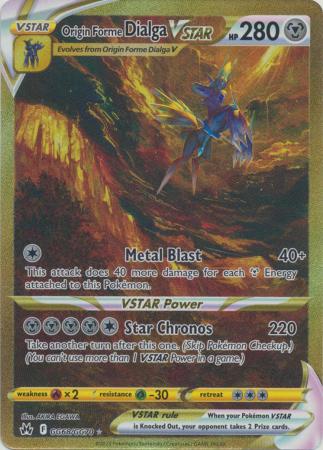 Origin Forme Dialga VSTAR - GG68/GG70 - Secret Rare available at 401 Games Canada