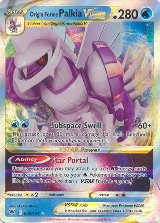 Origin Forme Palkia VSTAR - 040/189 - Ultra Rare available at 401 Games Canada