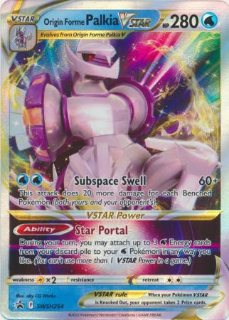 Origin Forme Palkia VSTAR - SWSH254 - Full Art Promo available at 401 Games Canada