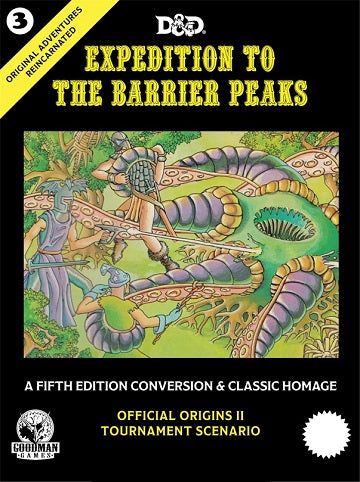 Original Adventures Reincarnated - #3 Expedition to the Barrier Peaks available at 401 Games Canada