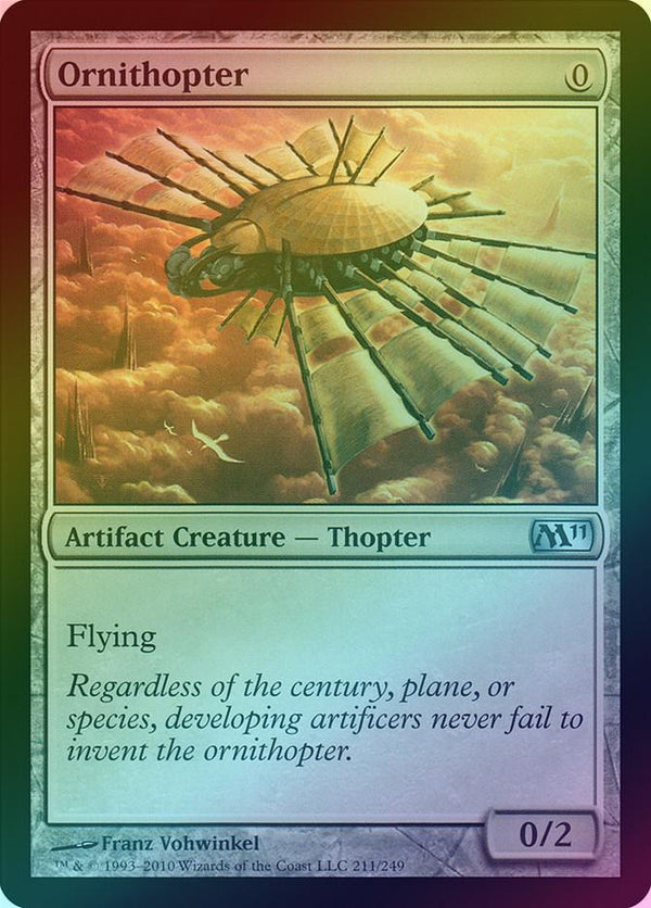 Ornithopter msp foil 部分光沢 401 Games Canada - Ornithopter (Foil) (M11)