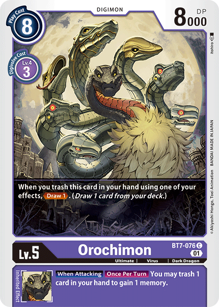 Orochimon - BT7-076 - Common available at 401 Games Canada