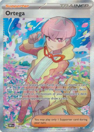 Ortega - 219/197 - Full Art Ultra Rare available at 401 Games Canada